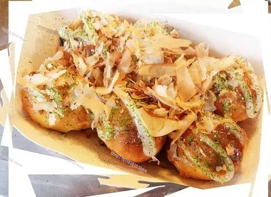 Takoyaki Grill Plate - Mesin Pemanggang Takoyaki Gas Tiga Pelat,