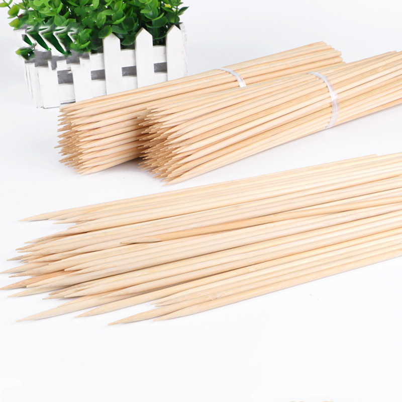 Corn Dog Stick - 100 Buah 20-50CM Tusuk Sate Bambu