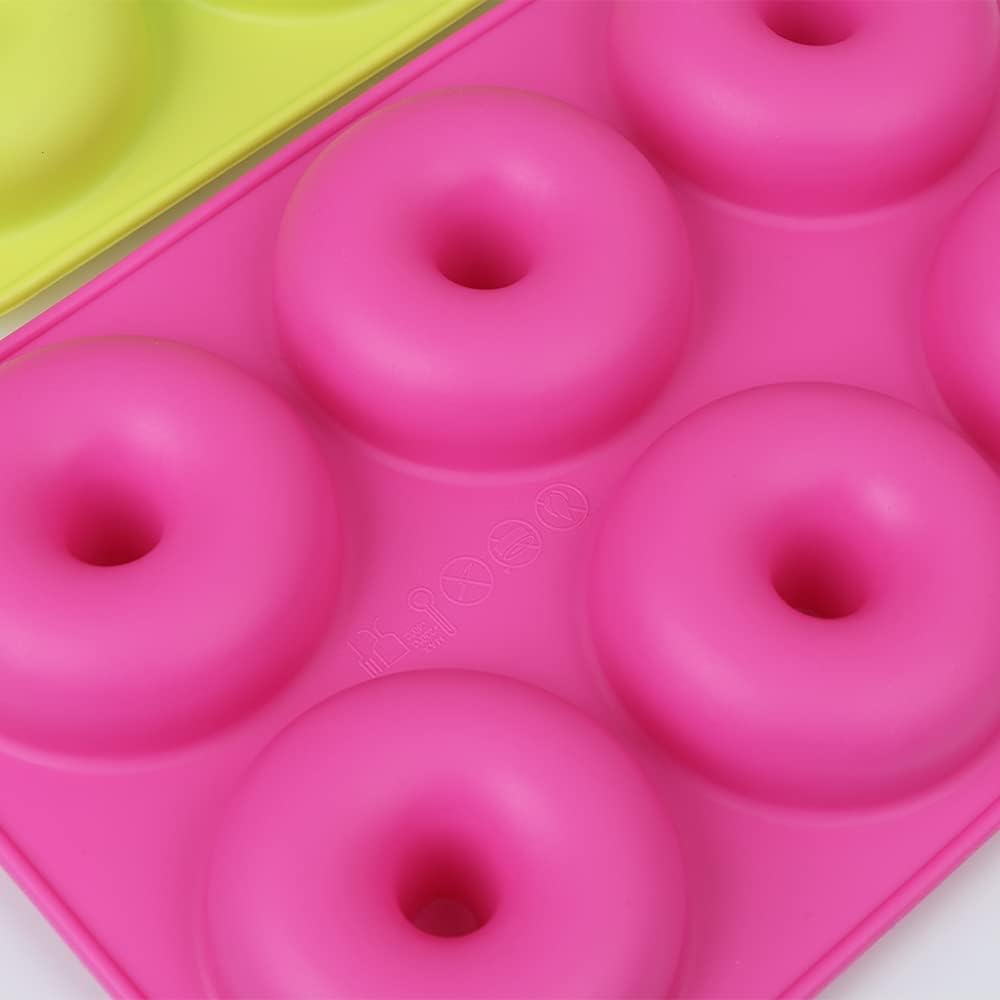Donut Mold Silicone - Cetakan Kue Donat Silikon, Mudah Dilepas!