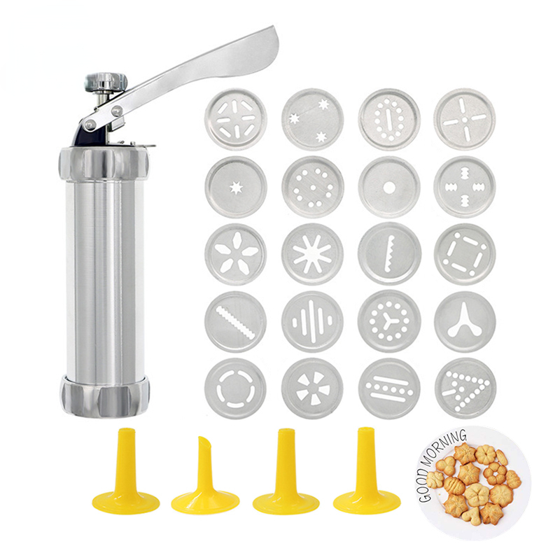 Churros Maker Gun - Set alat biskuit, pembuat kue aluminium