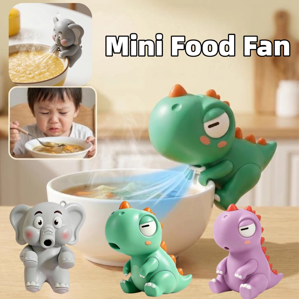Dim Sum Basket - Pendingin Makanan Bentuk Dinosaurus & Gajah