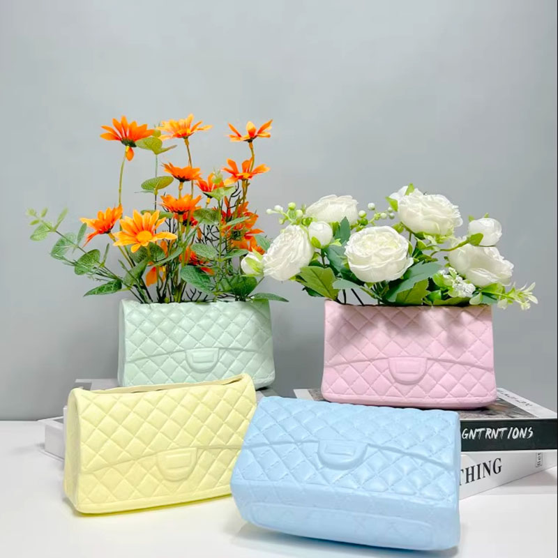 Potsticker Mold - Tas tangan mewah vas cetakan silikon