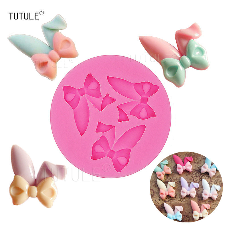 Bunny Cake Mold - Cetakan Silikon Aksesoris Hiasan Kepala Perhiasan