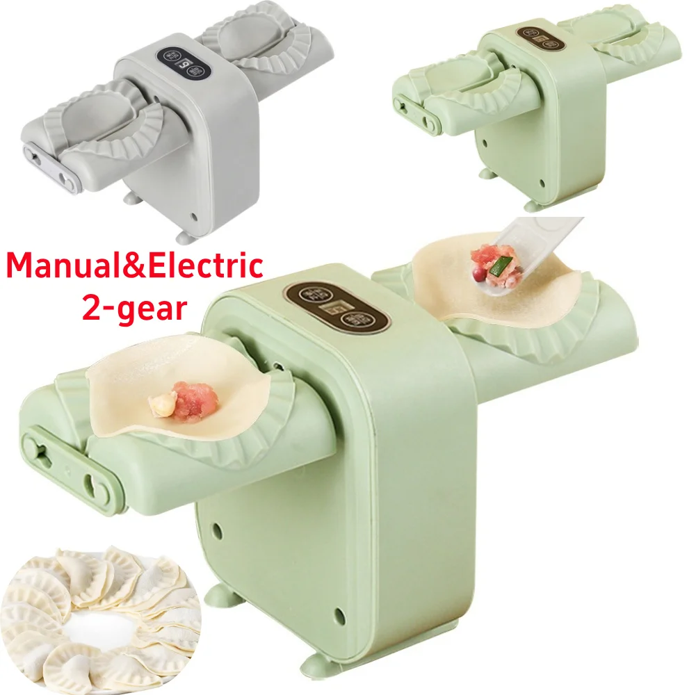 Dumpling Press Set - Pembuat Pangsit Otomatis Pembuat Pangsit Listrik