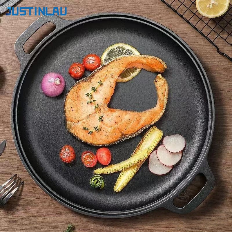 Egg Waffle Pan - JUSTINLAU Wajan Penggorengan Besi Cor Dua