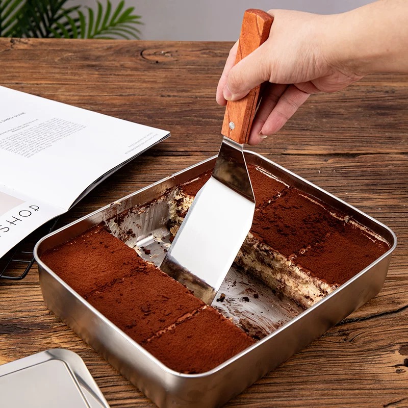 Okonomiyaki Spatula - Spatula Tiramisu, Pemotong Cetakan Dessert Berry