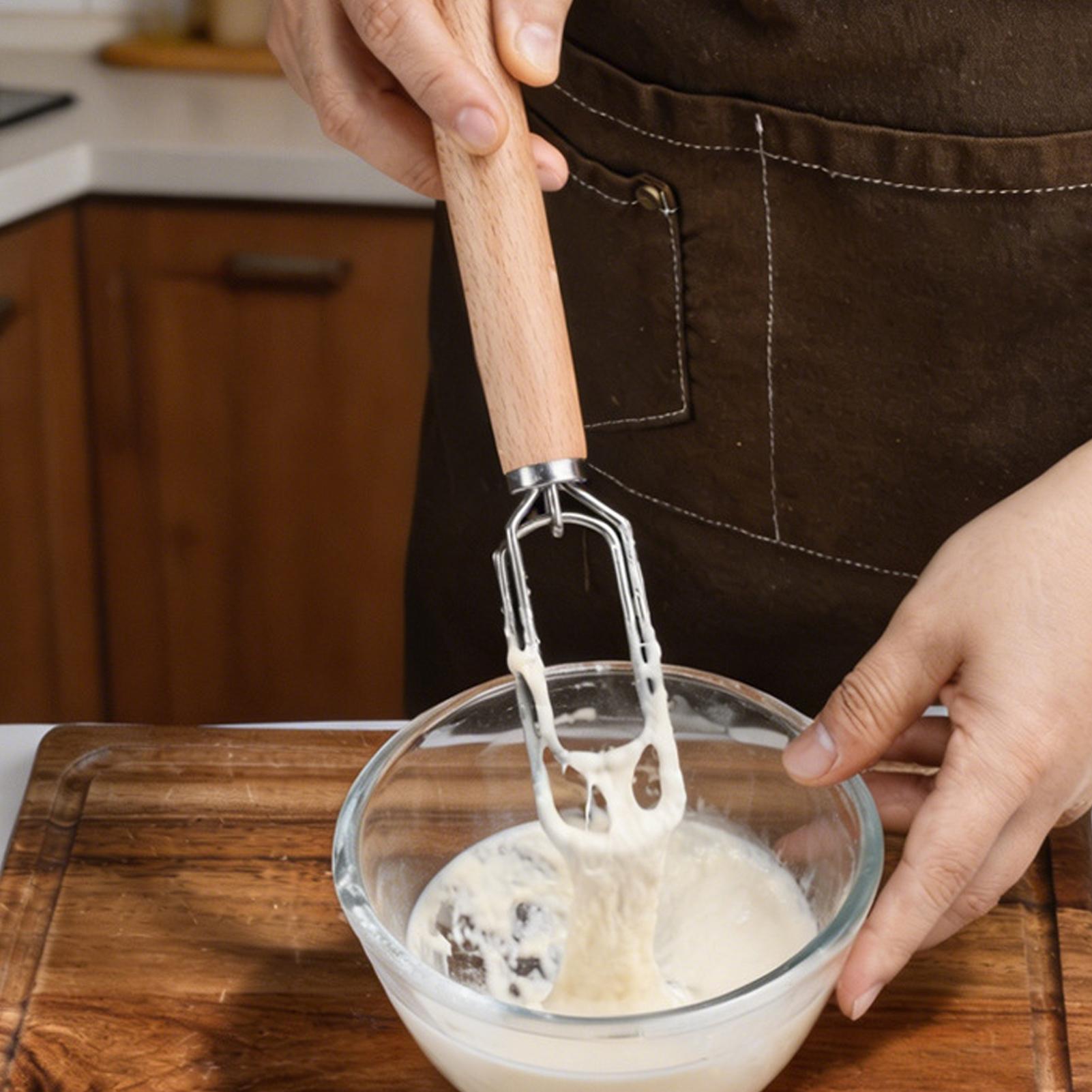 Danish Pancake Pan - Pengocok Adonan Denmark Baja Tahan Karat