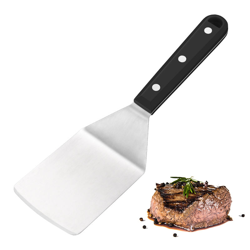 Okonomiyaki Spatula - Spatula pengaduk wajan baja tahan karat