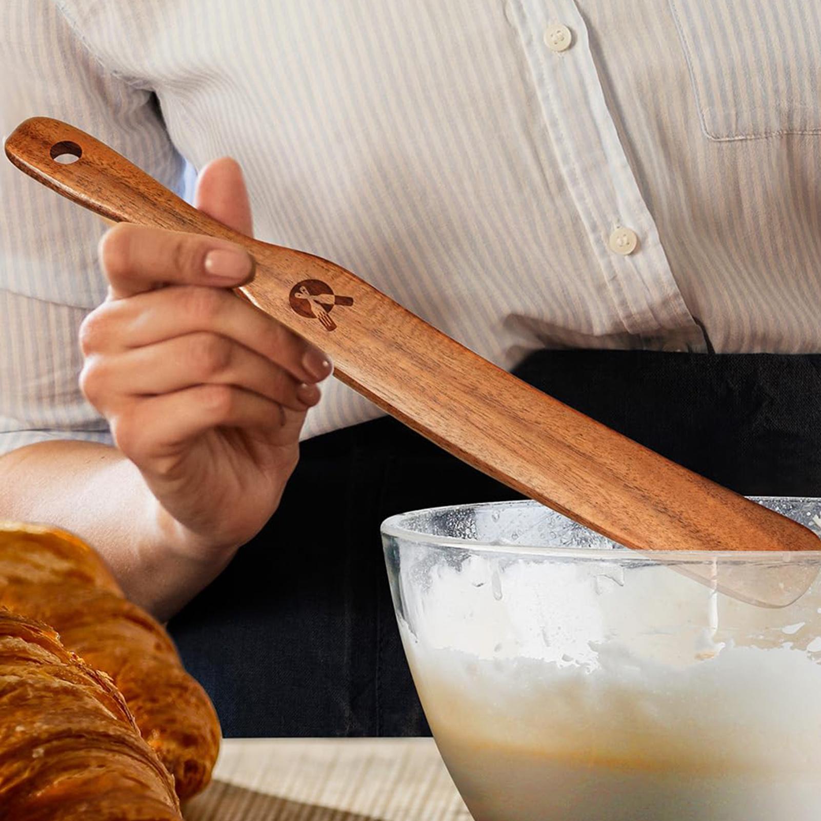 Okonomiyaki Spatula - Spatula Pengaduk Roti Ramah Lingkungan dari