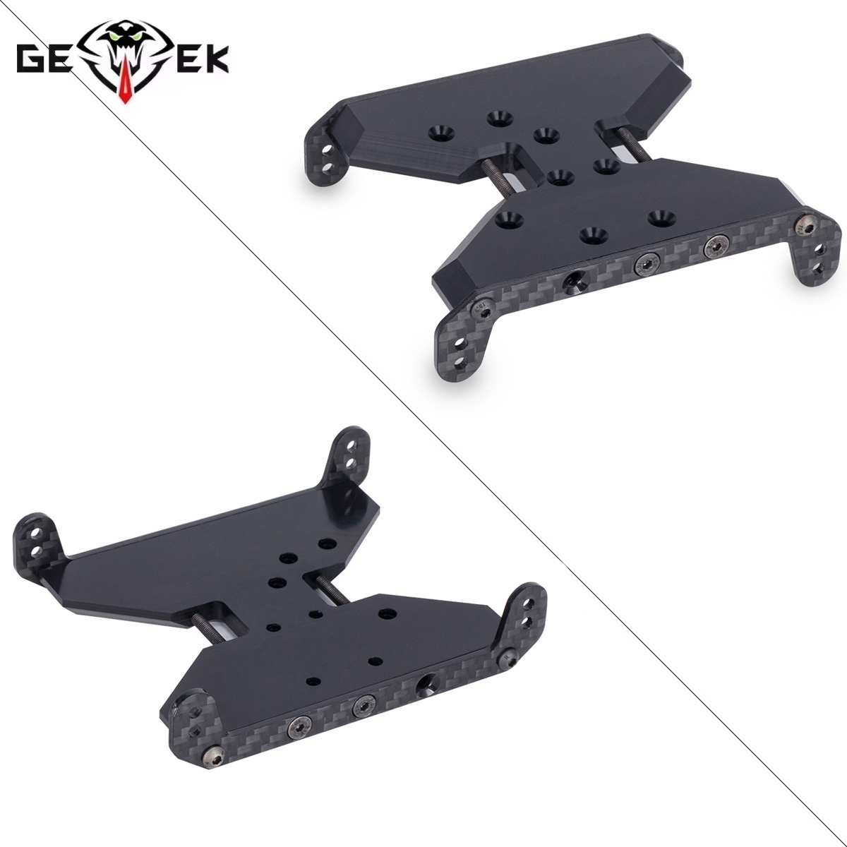 Crepe Pan Carbon - Kerangka mobil serat karbon, pelat transmisi