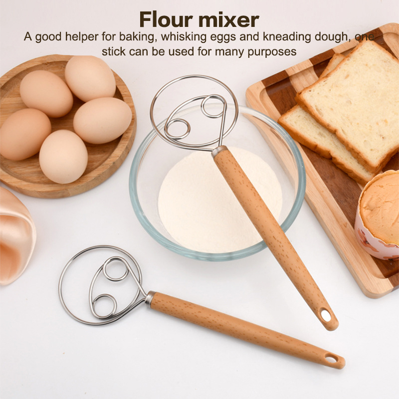 Danish Pancake Pan - Blender Tangan Kreatif 10 Inci, Alat