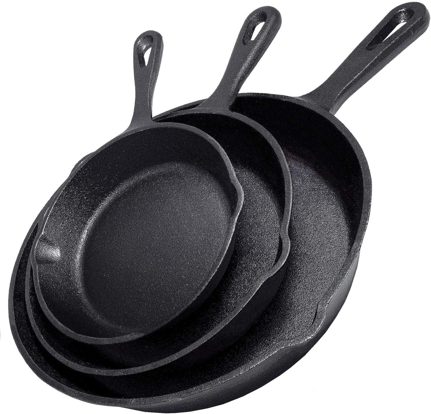Cast Iron Corn - Wajan Besi Cor 14/16/20cm Anti Lengket,