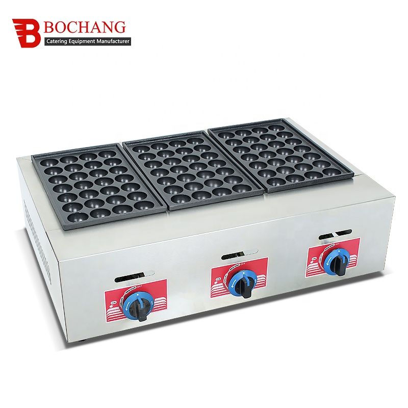 Takoyaki Grill Plate - Pembuat Waffle Telur Profesional Komersial Anti
