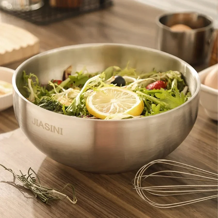 Dim Sum Basket - Mangkuk kapasitas besar stainless steel, mangkuk