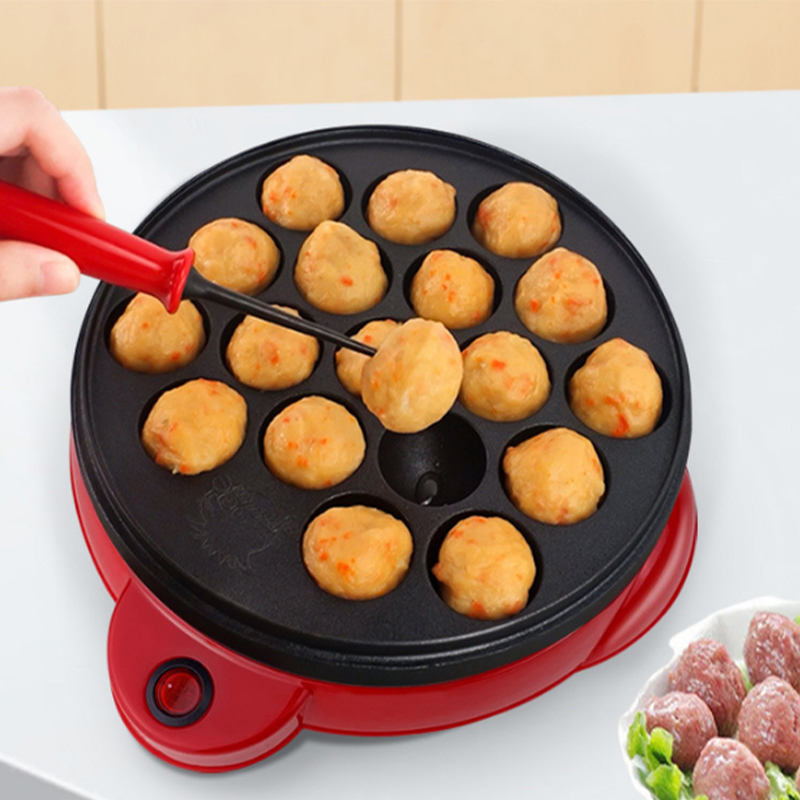 Mini Pancake Griddle - Chibi Maruko 220V Alat masak profesional,