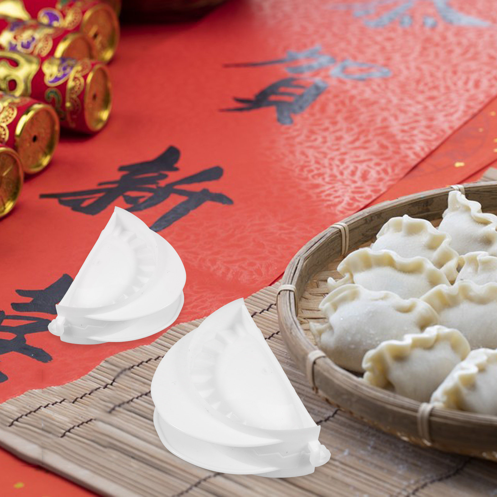 4 Buah Set Pembuat Pangsit Bah - Dumpling Press Set ulasan dan harga