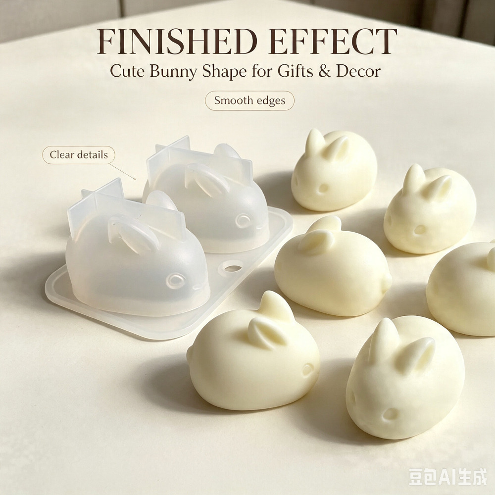 Cetakan Silikon Kelinci Mini 3 - Bunny Cake Mold ulasan dan harga