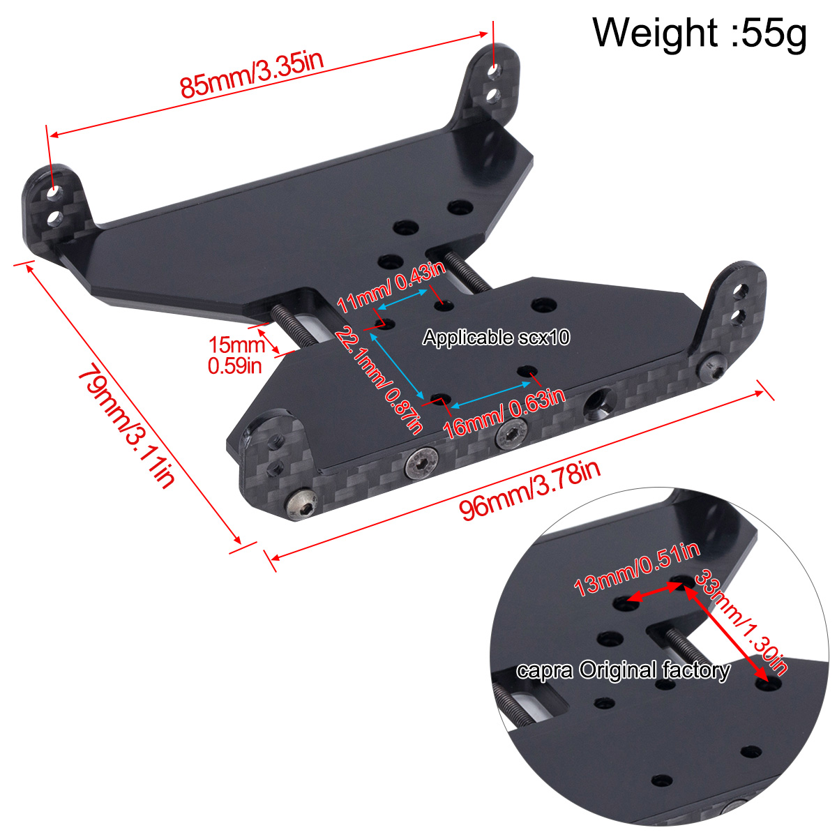 Pelindung Sasis Serat Karbon P - Crepe Pan Carbon ulasan dan harga