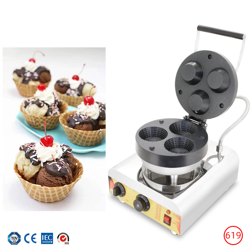 Mesin Pembuat Cone Es Krim Tig - Waffle Cone Maker ulasan dan harga
