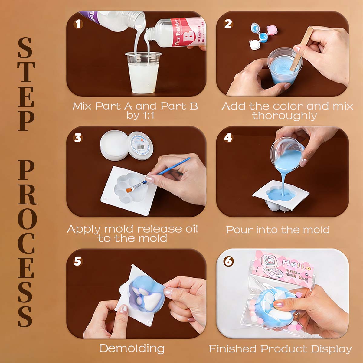 Taba Squishy Maker Kit Flex Ru - Donut Mold Silicone ulasan dan harga