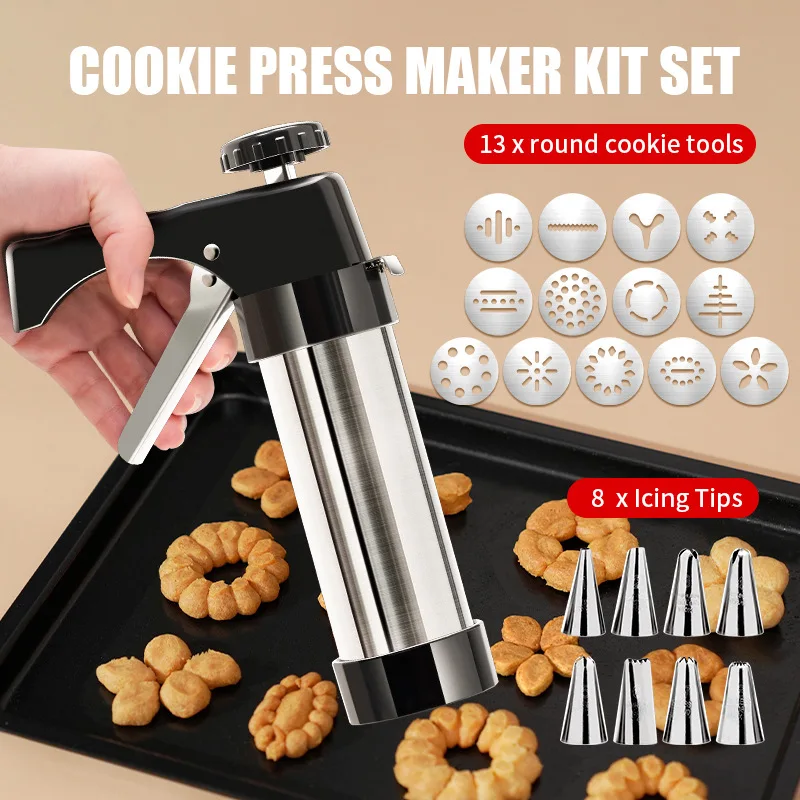 13 buah/set Manual DIY cetakan - Churros Maker Gun ulasan dan harga