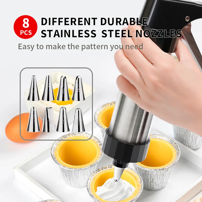 13 buah/set Manual DIY cetakan - Churros Maker Gun ulasan dan harga
