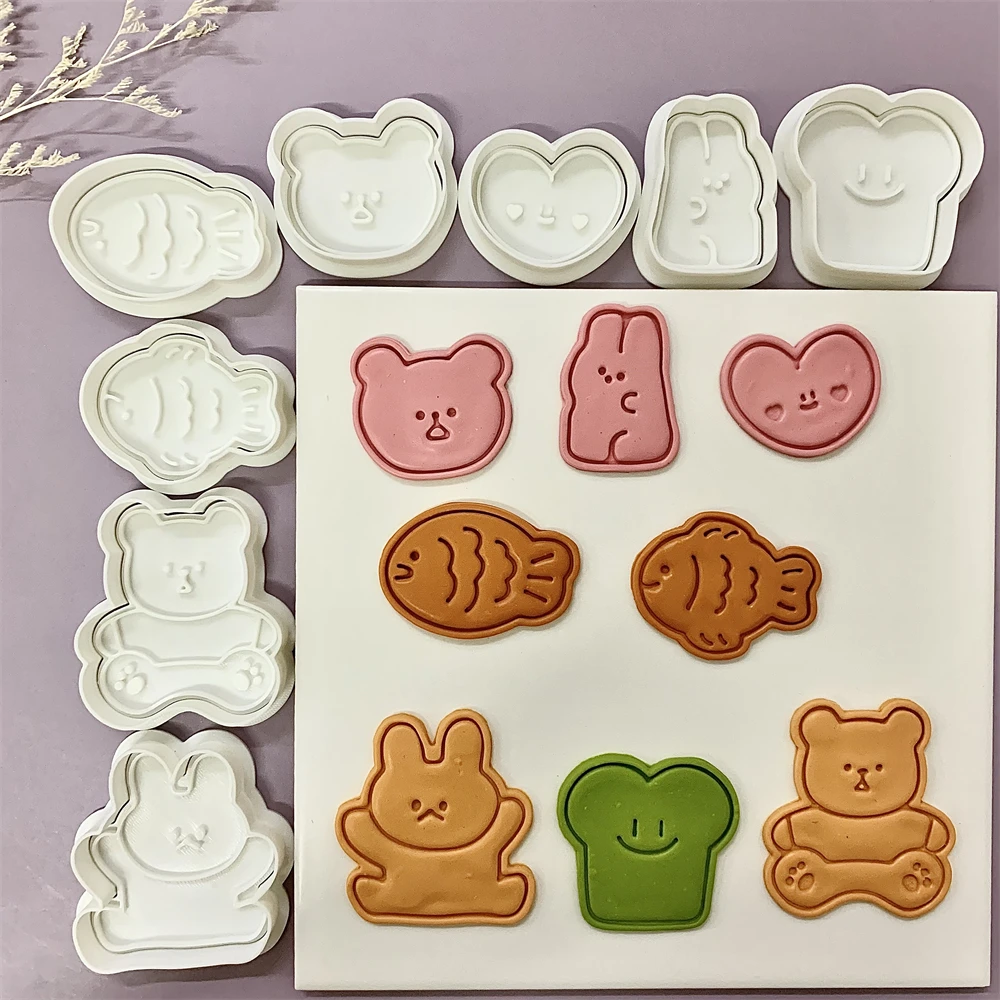Cetakan kue emboss kukis hewan - Bunny Cake Mold ulasan dan harga