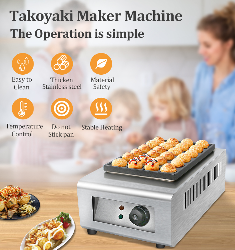 Mesin Panggang Takoyaki Listri - Takoyaki Grill Plate ulasan dan harga