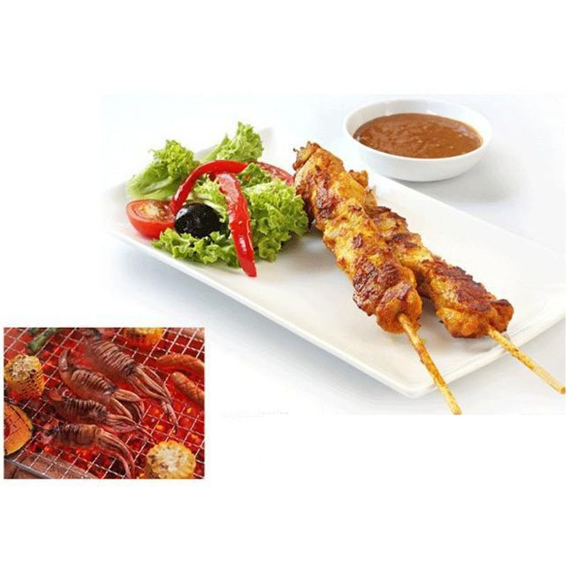 100 Buah 20-50CM Tusuk Sate Ba - Corn Dog Stick ulasan dan harga