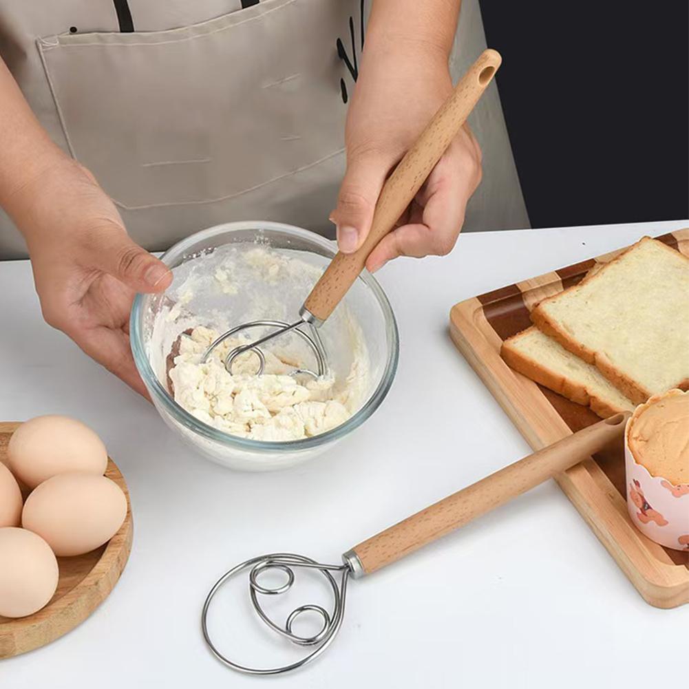 Pengaduk Adonan Roti Stainless - Danish Pancake Pan ulasan dan harga