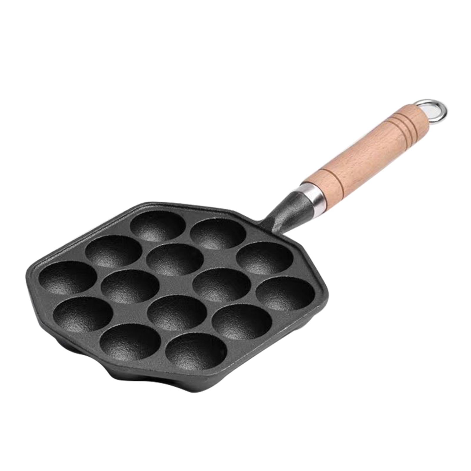 Panci Takoyaki 14 lubang besi  - Egg Waffle Pan ulasan dan harga