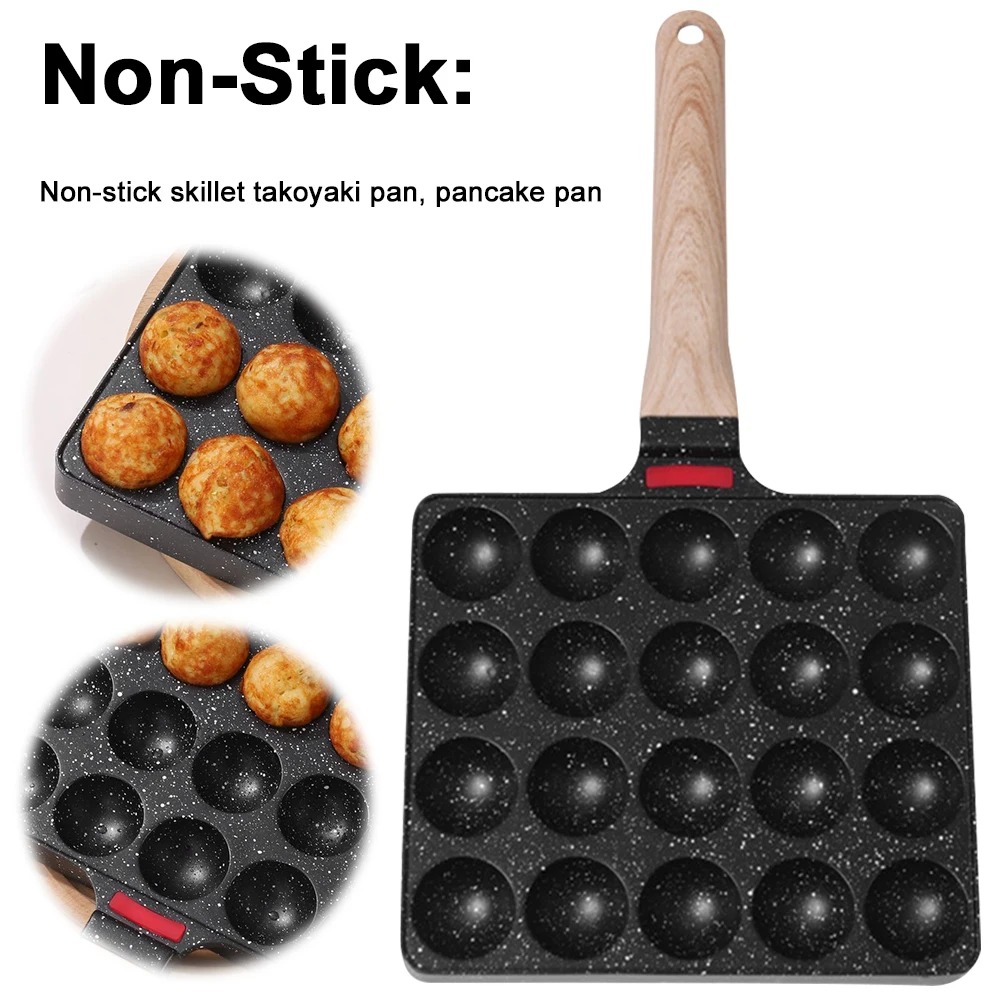 Panci Takoyaki 20 Cetakan Waja - Takoyaki Grill Plate ulasan dan harga