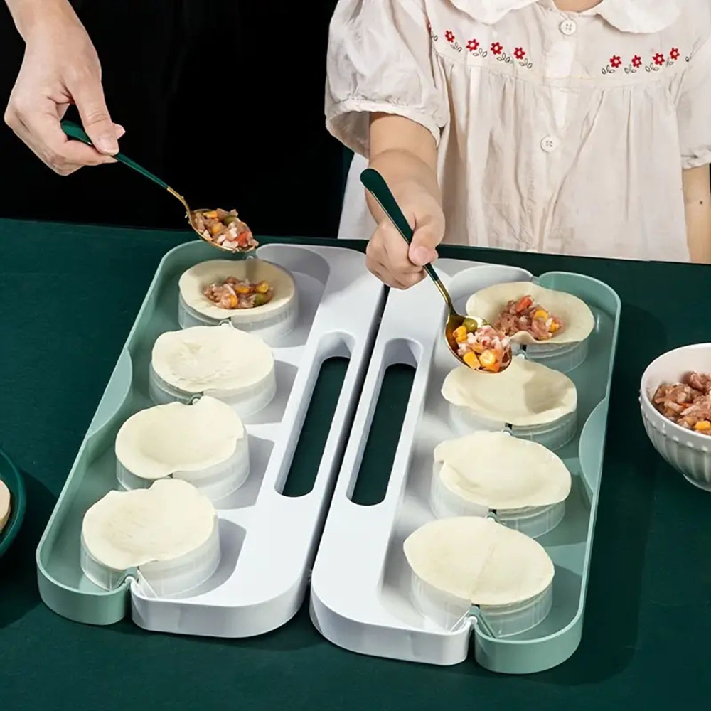 DIY Dumpling Maker 8-Grid Pres - Dumpling Press Set ulasan dan harga