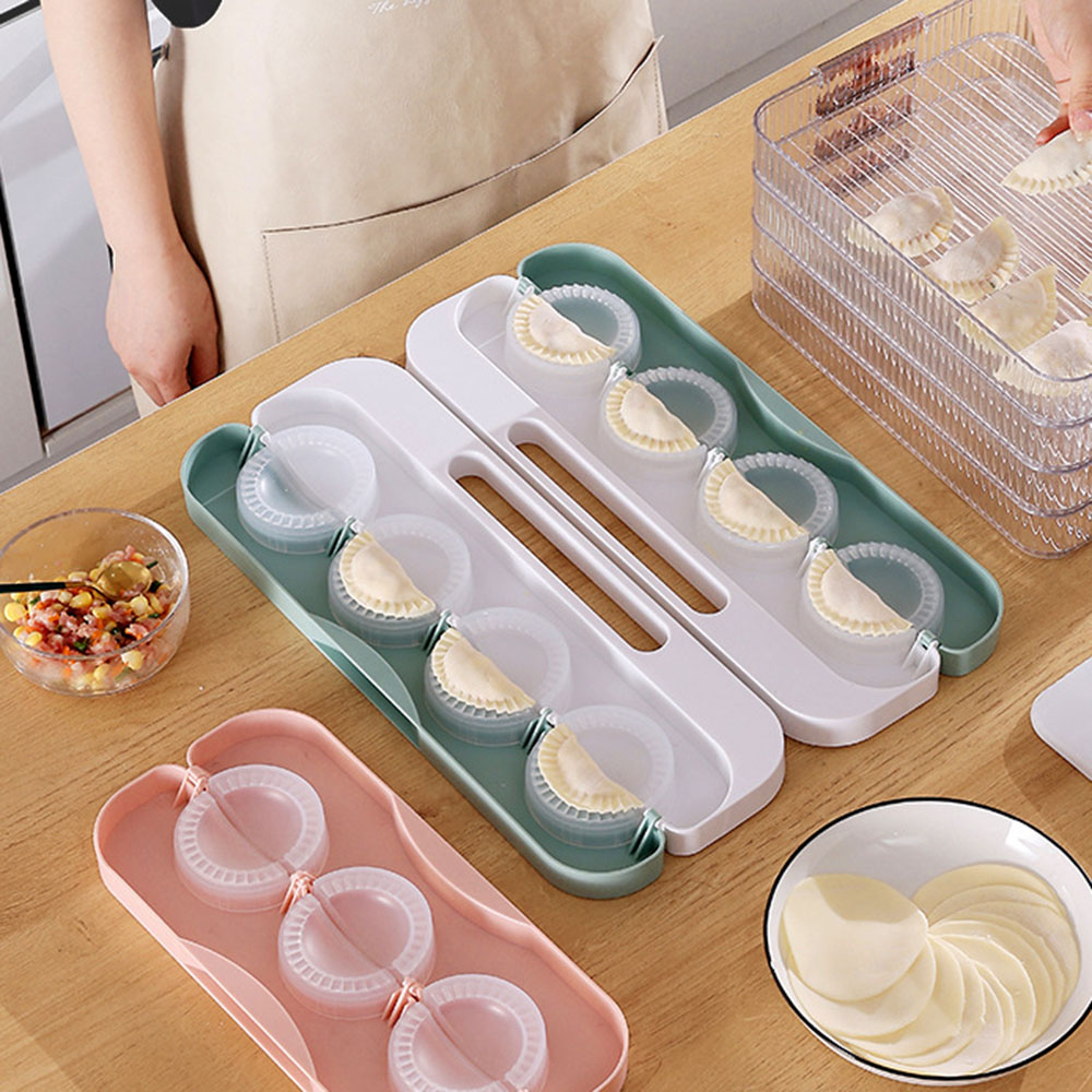 DIY Dumpling Maker 8-Grid Pres - Dumpling Press Set ulasan dan harga