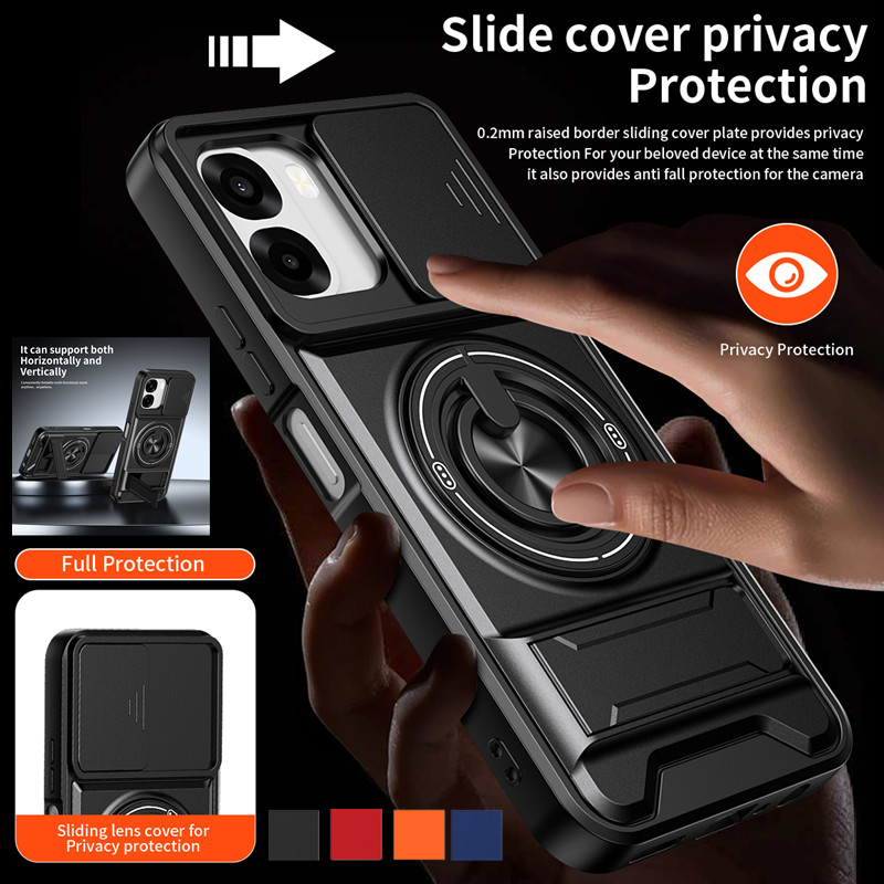 Casing Ponsel Armor untuk Oppo - Taco Stand Holder ulasan dan harga