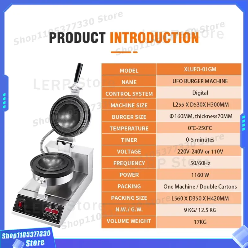 Mesin Pembuat Waffle Komersial - Waffle Cone Maker ulasan dan harga