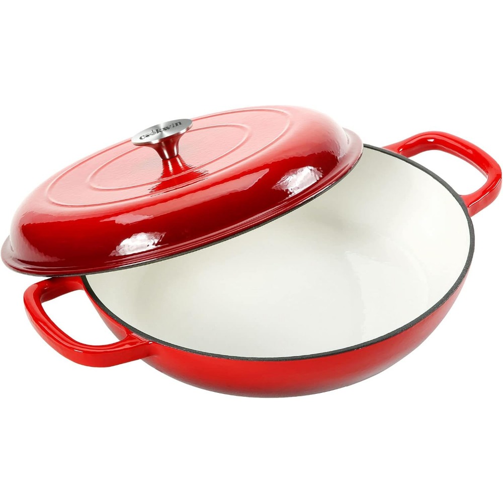 4,5L Panci Sup Oven Belanda Wa - Cast Iron Corn ulasan dan harga