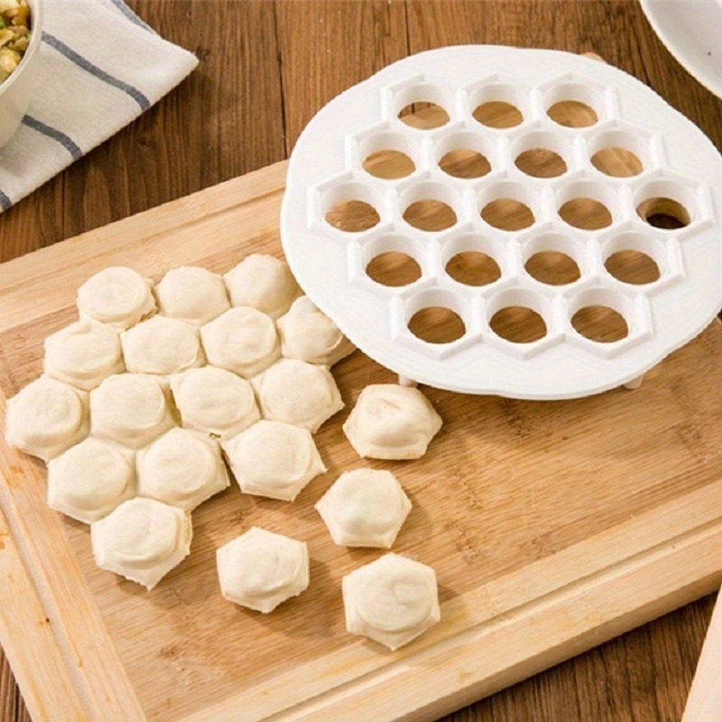 Cetakan Pangsit Plastik, Tekan - Dumpling Press Set ulasan dan harga