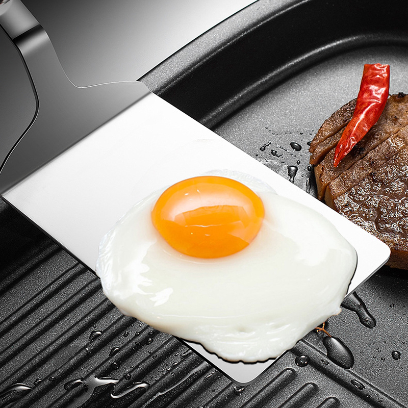 304 Spatula Steak Baja Tahan K - Okonomiyaki Spatula ulasan dan harga