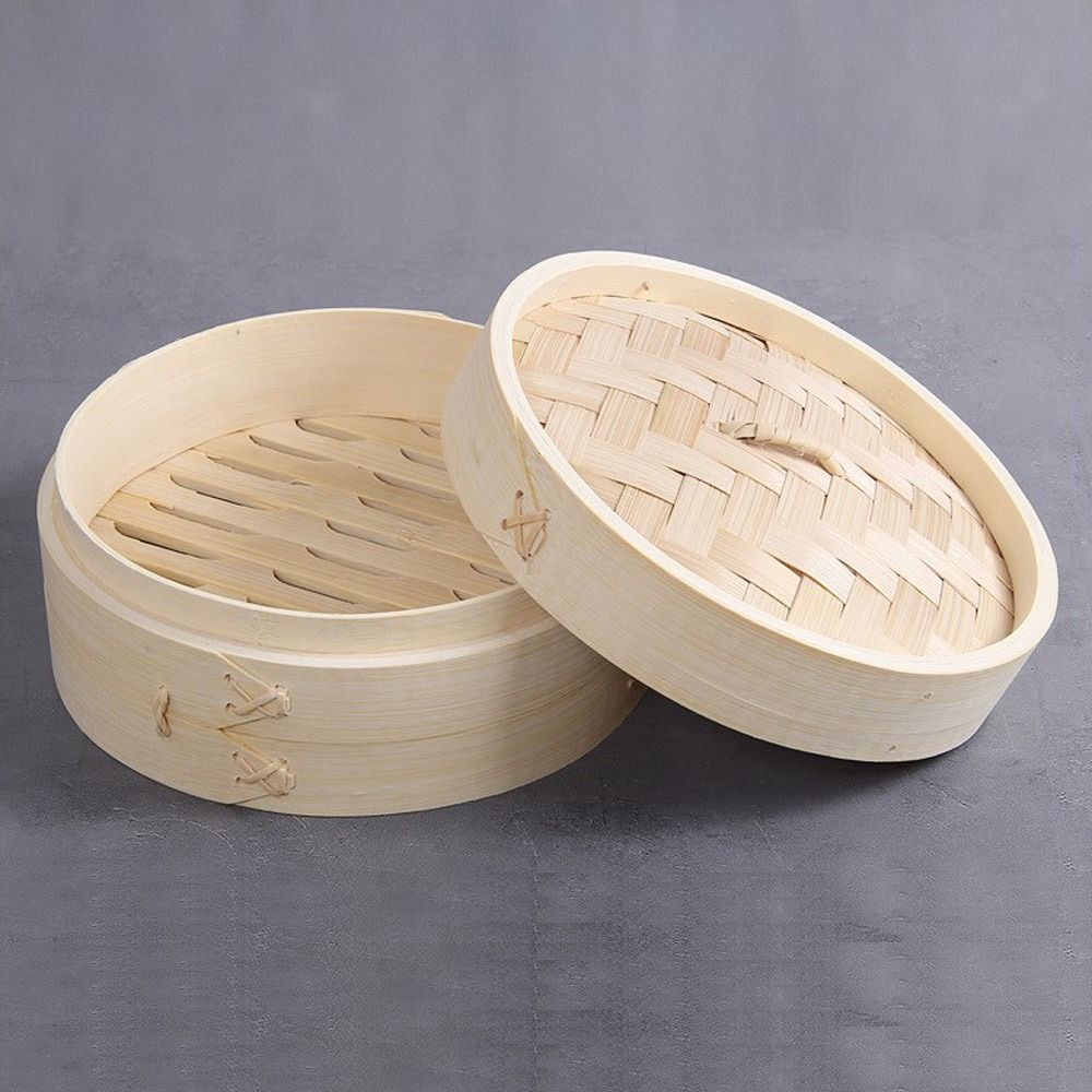 Keranjang kukus bambu, keranja - Bao Steamer Bamboo ulasan dan harga