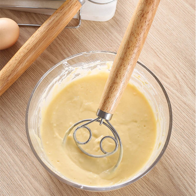 Pengaduk Adonan Baja Tahan Kar - Danish Pancake Pan ulasan dan harga