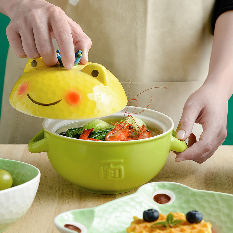 Mangkuk Keramik Kartun Anak-an - Dim Sum Basket ulasan dan harga