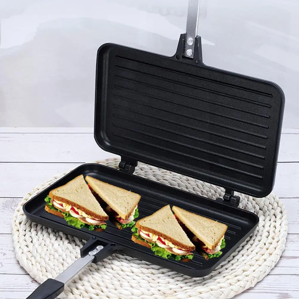 Wajan penggorengan dua sisi, a - Cast Iron Corn ulasan dan harga