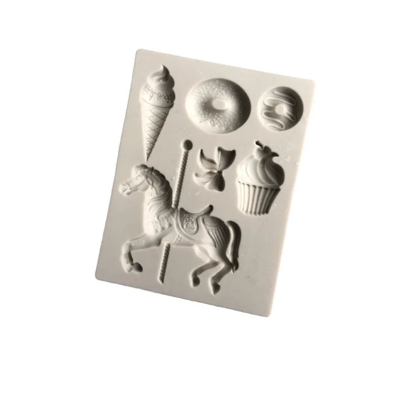Trojan Horse Es Krim Donat Sil - Donut Mold Silicone ulasan dan harga