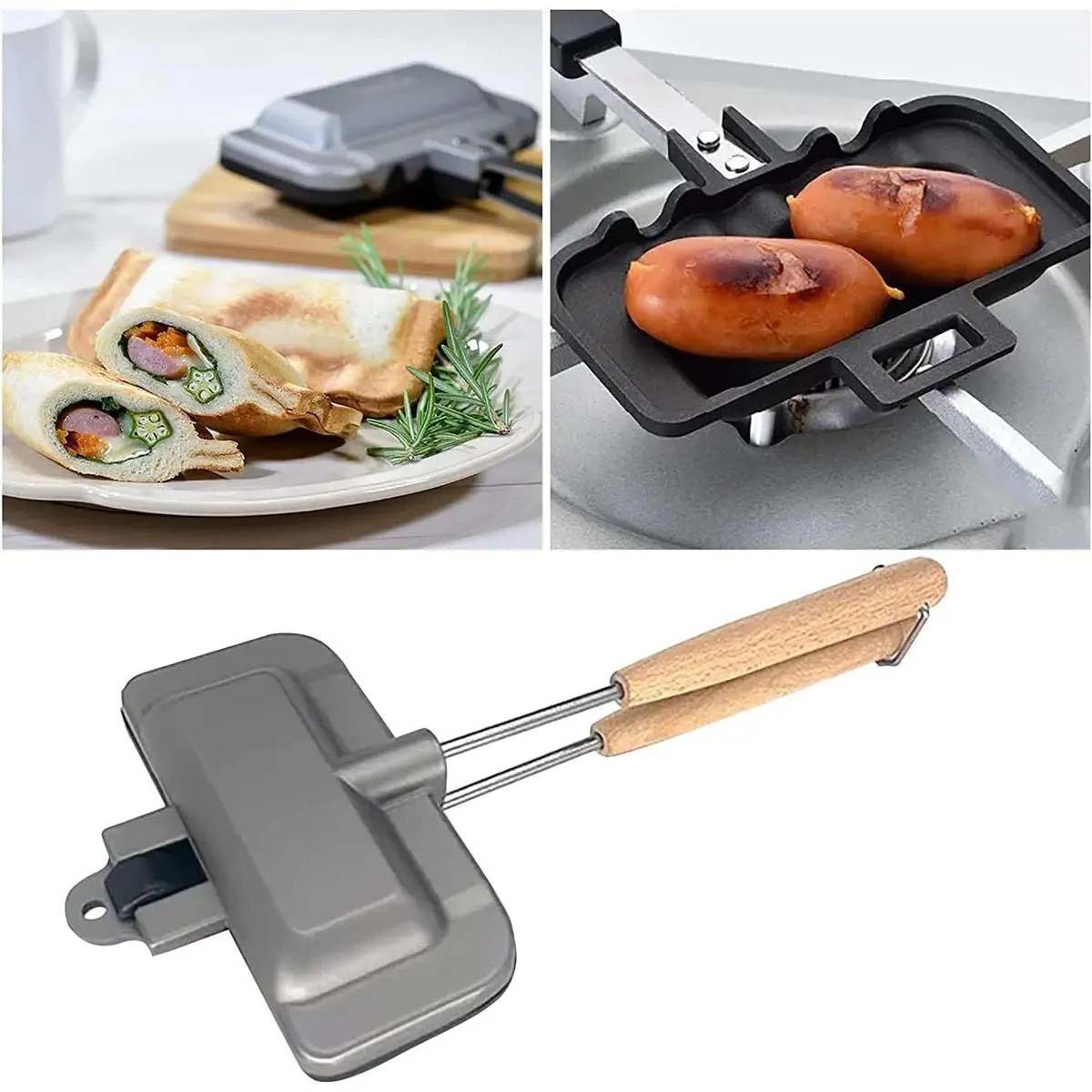 Pembuat Sandwich Sarapan, Pemb - Hot Dog Press ulasan dan harga