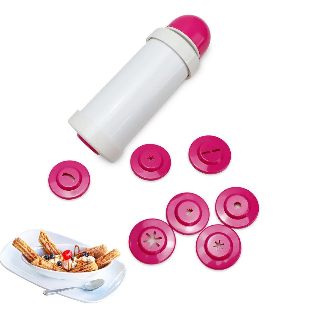 Kit pembuat Churro plastik por - Churros Maker Gun ulasan dan harga