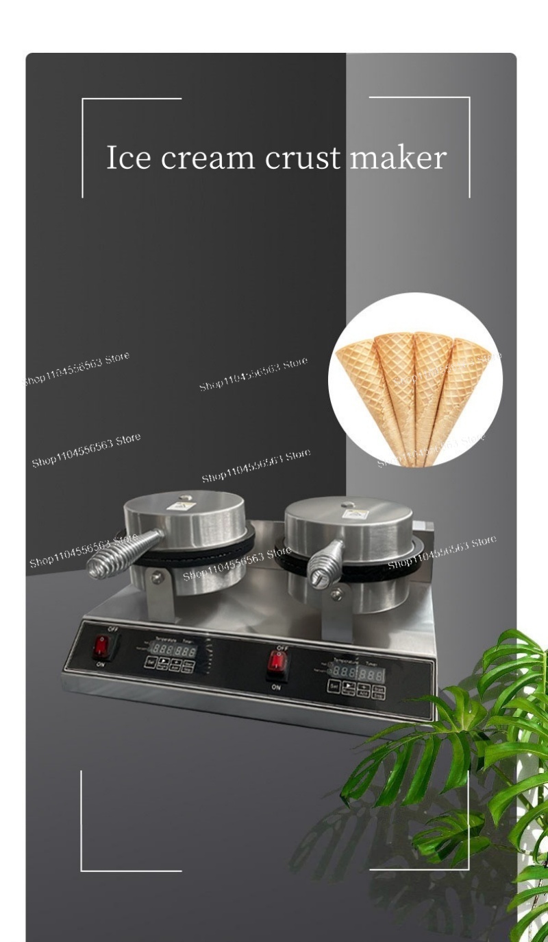 Mesin Pembuat Es Krim Cone & W - Waffle Cone Maker ulasan dan harga
