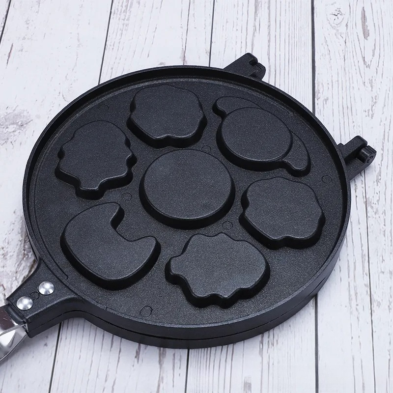 Cetakan Kue Anti Lengket Bentu - Egg Waffle Pan ulasan dan harga