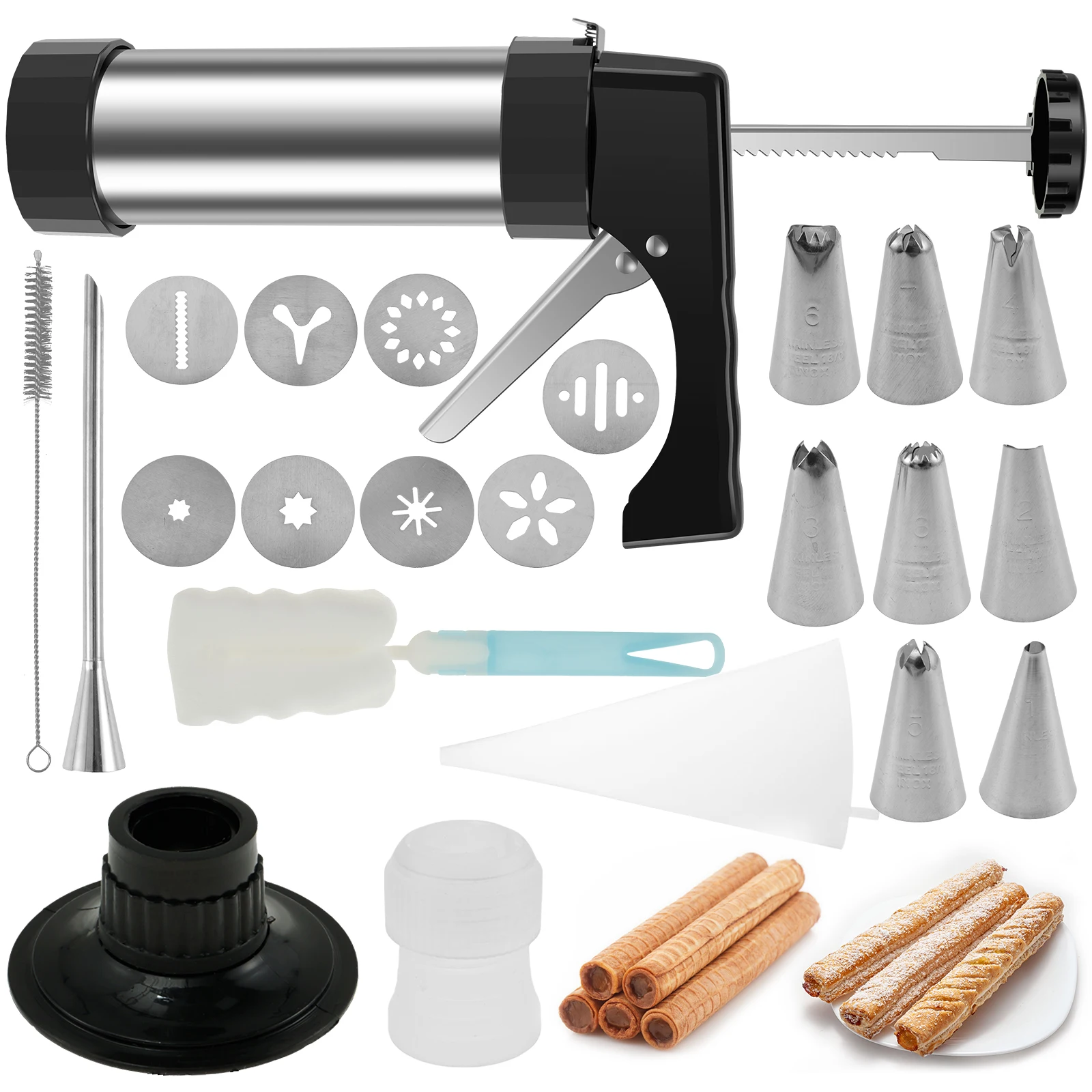 Mesin Pembuat Churro Kit Pisto - Churros Maker Gun ulasan dan harga