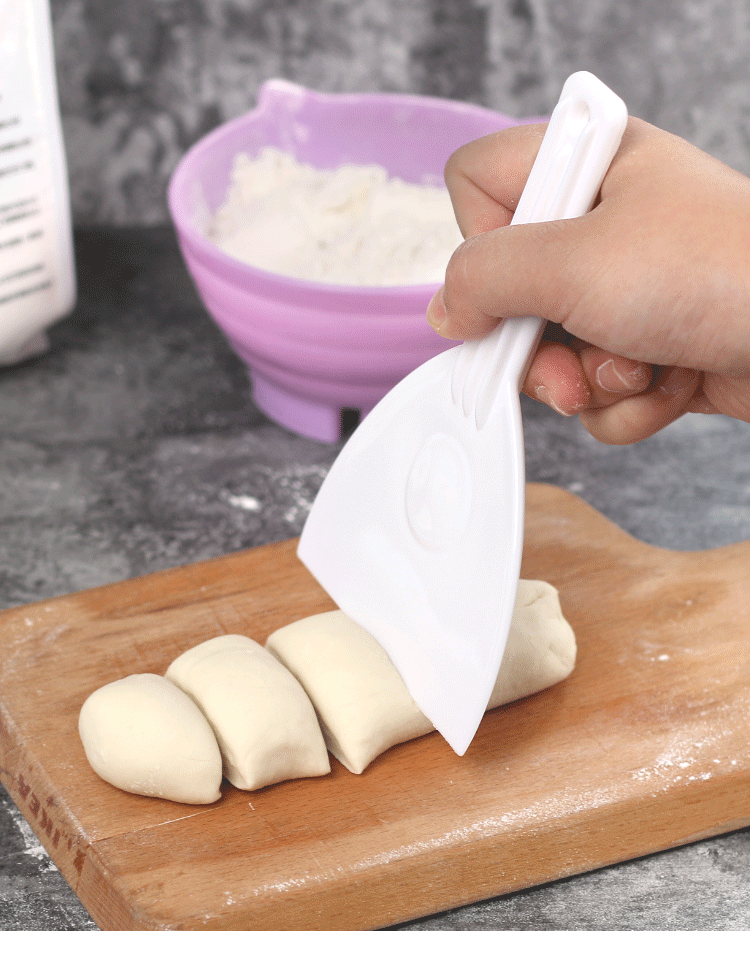 Pisau Kue Plastik Pengikis Pem - Okonomiyaki Spatula ulasan dan harga